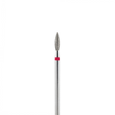 Fresa/Broca de diamante, forma de llama roja 2.3 8mm